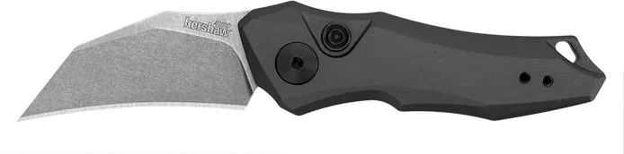 Kershaw Launch 10 Automatic Knife w/Stone Washed Plain Edge Claw Blade (7350)