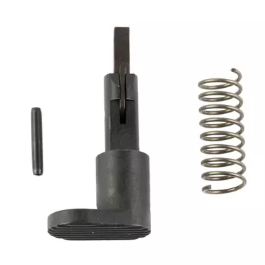 LBE Unlimited Teardrop Forward Assist Assembly | Fits AR15 | Black | Includes Spring and Pin | ARTDFA