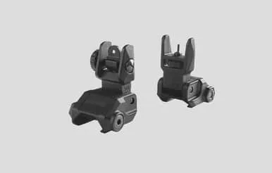 Lead & Steel LBUS Polymer Sight Set - Black