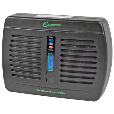 Lockdown Rechargeable Dehumidifier | Black | 1092878