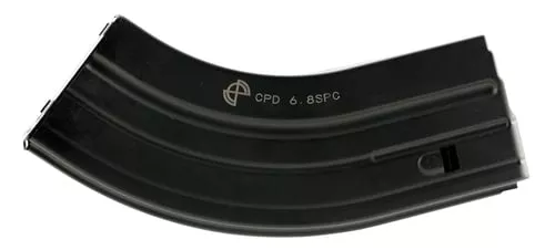 MAG DURAMAG 28RD 6.8SPC SS MAG BLK