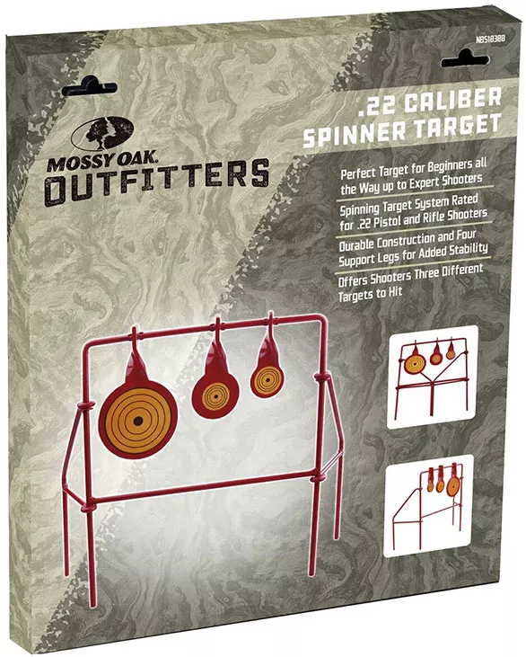 Mossy Oak Outfitters 22 Caliber Spinner Target (10300)