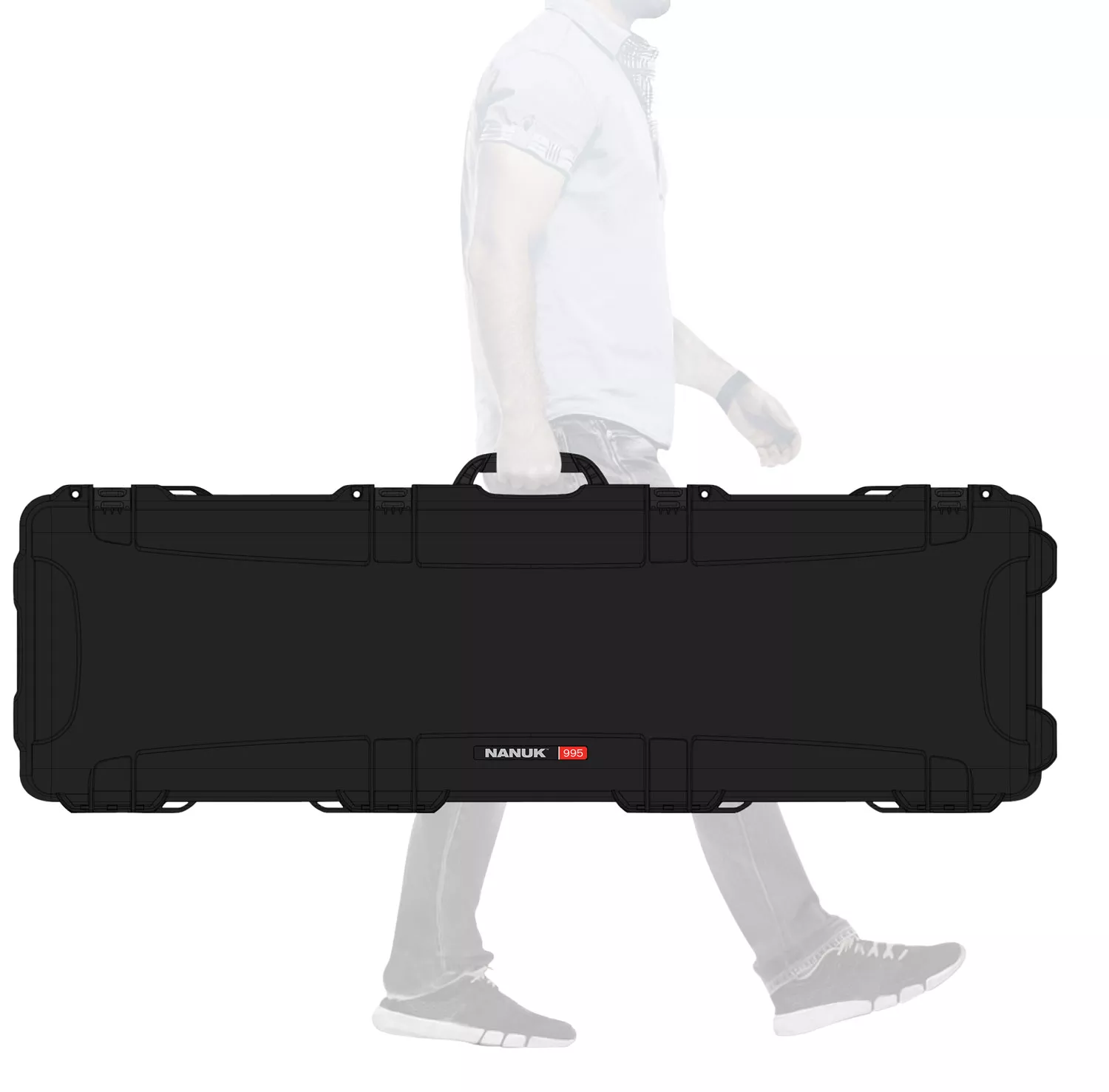 Nanuk 9951001 99552" Black Polymer Foam Padding Waterproof
