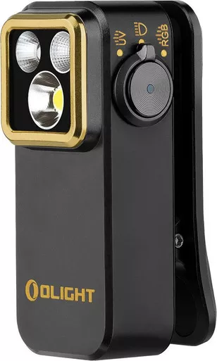 Olight Oclip Pro S Multifunctional EDC Clip Flashlight - Black
