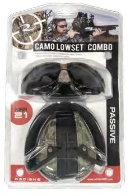 Radians Combo Set -LowsetCamo EM with Outback Smoke Clear Glass