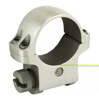 Ruger Standard | Ring | 1" Medium(4) | Stainless Finish | 4K | Sold Individually | 90282