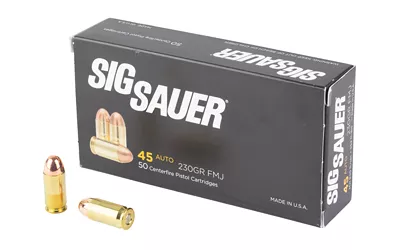SIG AMMO 45ACP 230GR FMJ 50/1000