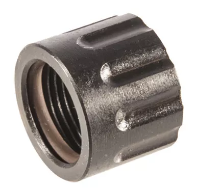 SilencerCo AC6 Delta Thread Protector Stainless Steel Black Oxide 1/2"-28 tpi