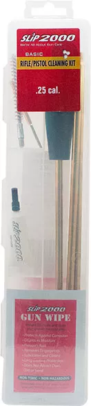 Slip 2000 60744 Basic Rifle/Pistol Cleaning Kit .25 Caliber
