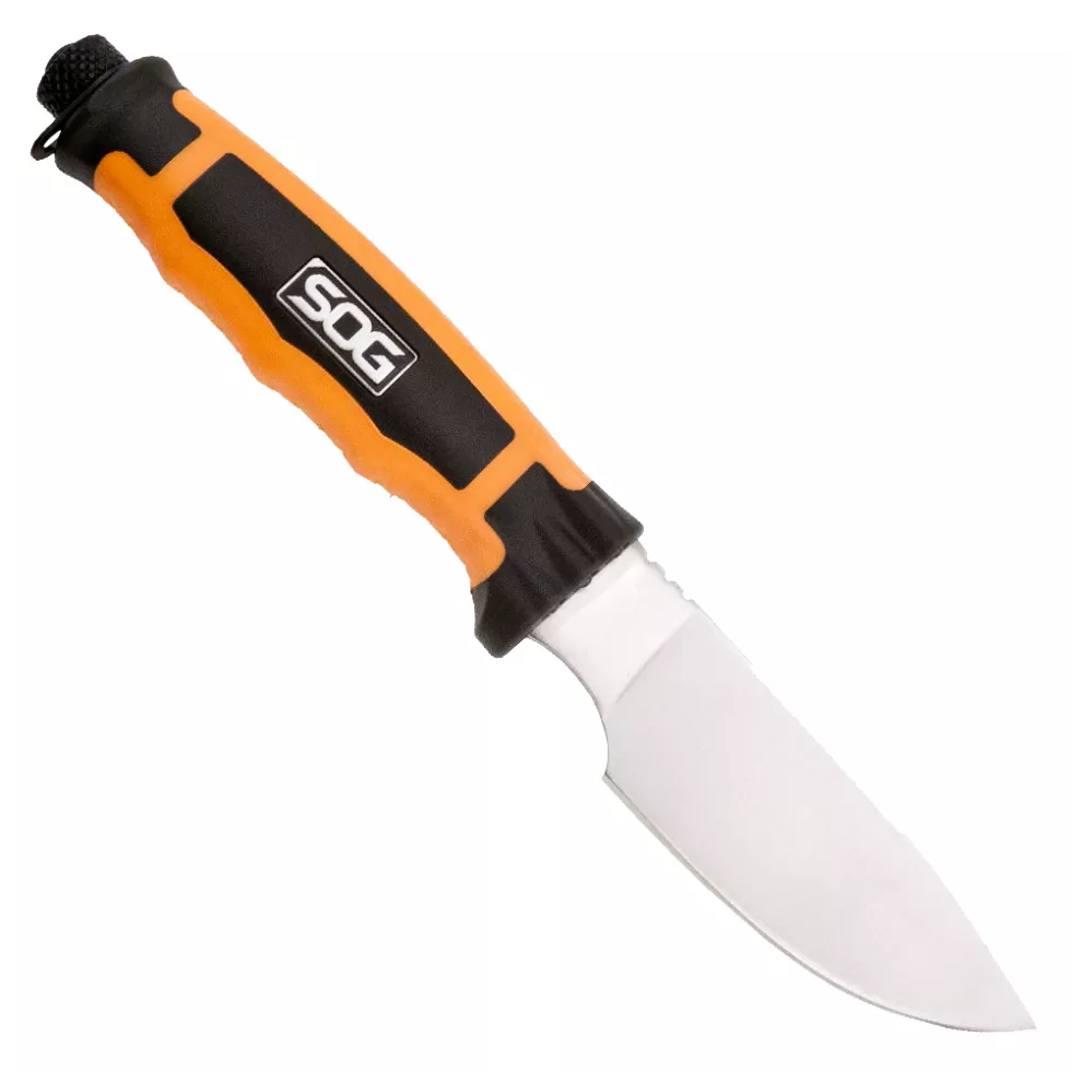 SOG BladeLight Hunt Fixed Blade Knife w/LED Lighted Handle (BLT20L)