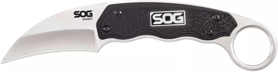 SOG Gambit Sheepsfoot Blade Fixed Knive (GB1001)