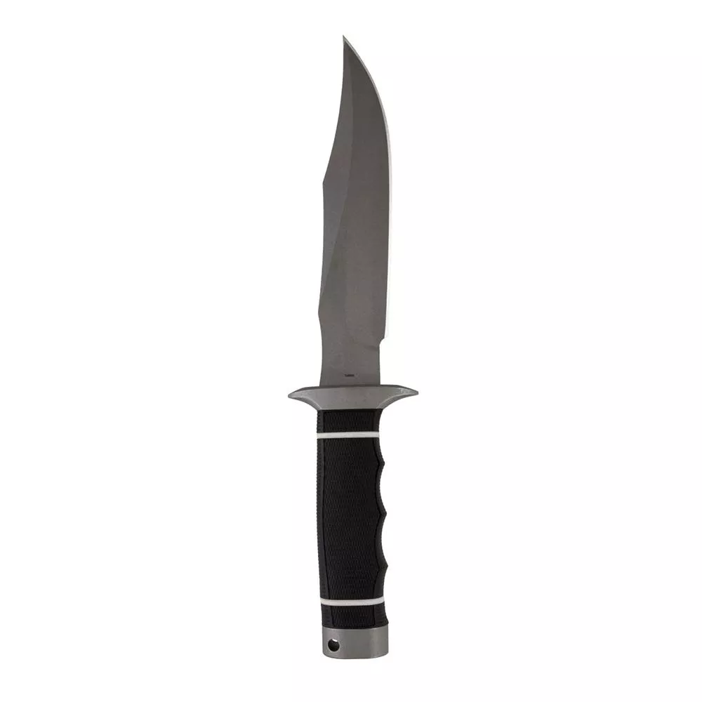 SOG Knives Tech Bowie Knife 6-2/5" Fixed Clip Point Blade Black Box