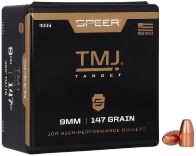 Speer TMJ 9mm 147gr Total Metal Jacket