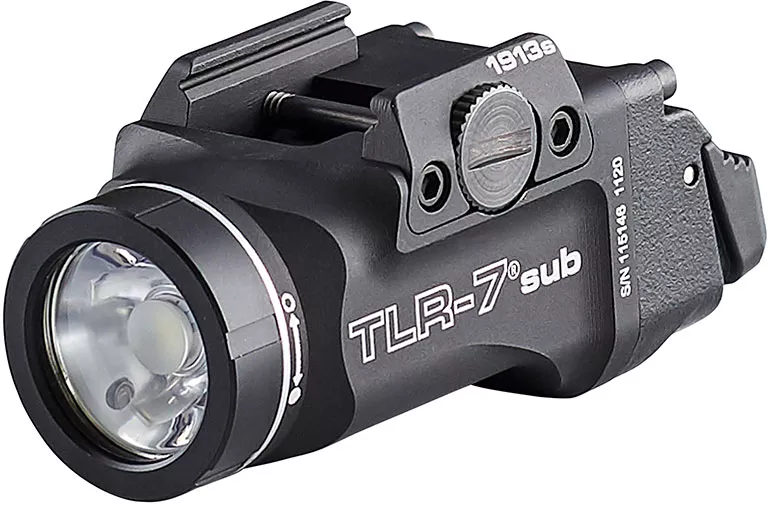 Streamlight 69402 TLR-7 Sub-Compact Weapon Mounted Tactical Flashlight