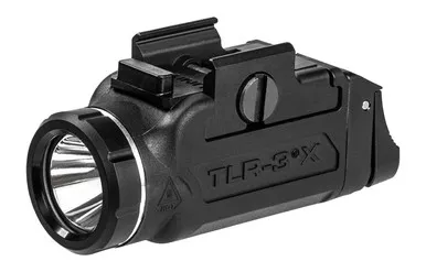Streamlight TLR-3X USB Compact Multi-Fuel Weapon Light for 1913 Rails - Black Finish