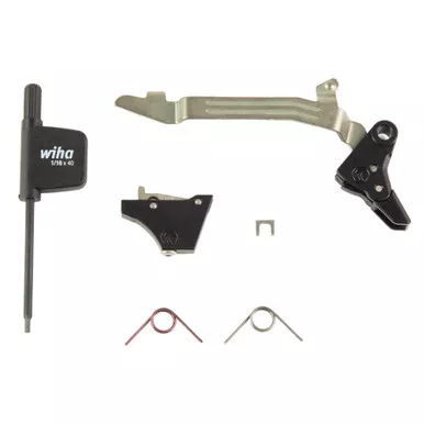 Timney Triggers Alpha Competition Trigger | Triggers | For Gen 3/4 Glocks | Black | ALPHAGLOCKPIVOT3-4