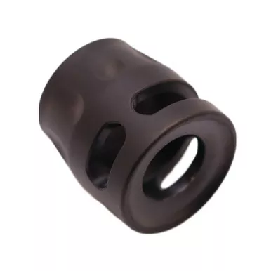 True Precision TPRCSN Micro Comp | Compensator | 9MM | Black | 1/2-28 | DLC | TP-SMICRO-BC