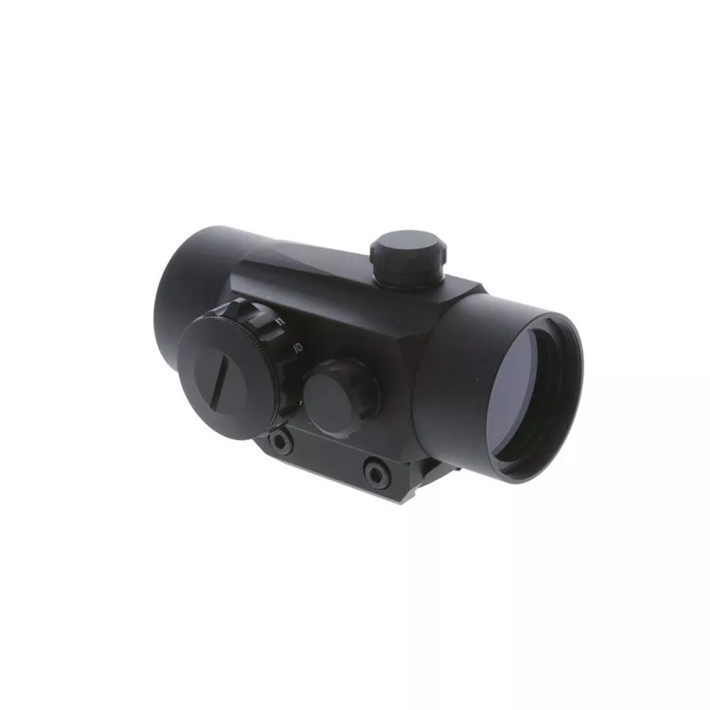 Truglo Traditional Red Dot Sight - 1x30mm 5 MOA Dot Size -Black