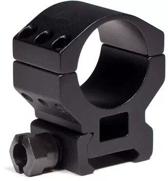 Vortex Tactical Ring Weaver Style TRH, 30mm, High, Matte Black