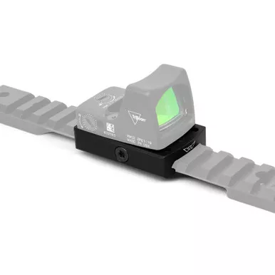 Warne 6109M Red-Dot Low Profile Picatinny Reflex Mount - Anodized Black