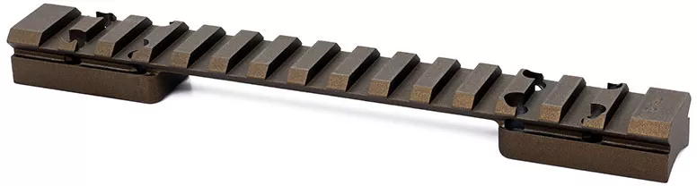 Warne 7642BB Mountain Tech Rail for Browning X-Bolt Long Action, Burnt Bronze