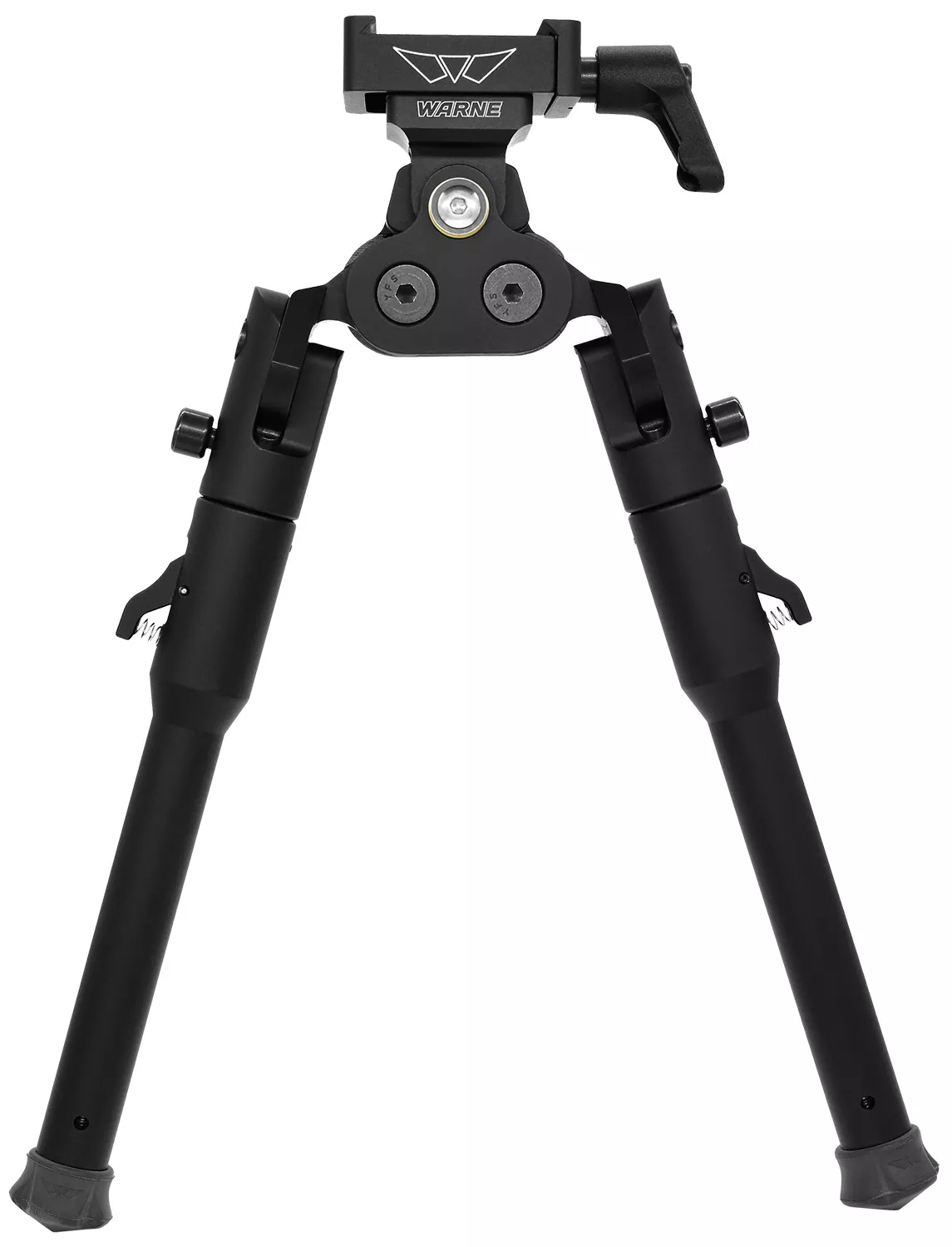 Warne 7922M Skyline Pro BipodBlack Anodized ARCA Interface Head with Lite Legs