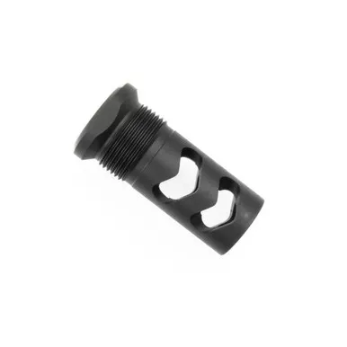 Wilson Combat Whisper Muzzle Brake Suppressor Interface - .30 Cal,5/8"x24, Black Melonite