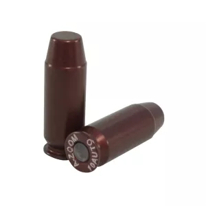 A-ZOOM Action Proving Dummy Round, Snap Cap 10mm Auto Aluminum 5PK