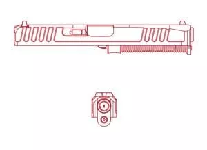 ZRO Delta MODULUS Slide Assemb